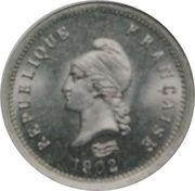 5 centimes Dupré Essai en nickel de Dupré obverse image