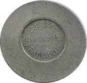 5 centimes Epreuve en maillechort de Dubois, contour lisse, France, 1904 reverse image