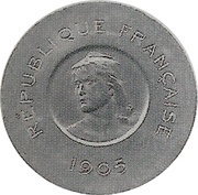 5 centimes Essai en nickel de Dubois obverse image