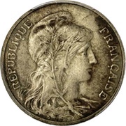 5 centimes Daniel-Dupuis Essai en argent obverse image