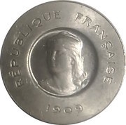 5 Centimes pattern by Dubois obverse image