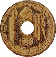 5 centimes Essai en or de Pillet obverse image