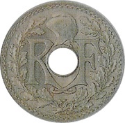 5 centimes Lindauer Pré-série sans le mot ESSAI obverse image