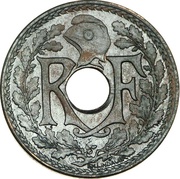 5 centimes Lindauer Essai en bronze obverse image