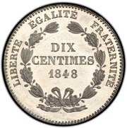 10 Centimes Pattern by Rogat reverse image