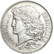 10 Centimes pattern by Dantzell obverse image