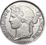 10 Centimes pattern by Desboeufs obverse image