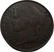 10 Centimes pattern by Desboeufs obverse image