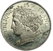10 Centimes pattern by Domard obverse image
