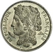 10 Centimes pattern by Farochon obverse image
