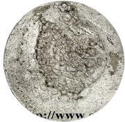 10 Centimes pattern uniface of obverse by Fauqué, France, 1848 reverse image