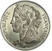 10 Centimes pattern by Gayrard, project 1 obverse image