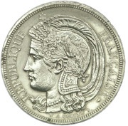 10 Centimes pattern by Oudiné obverse image
