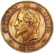 10 Centimes - Napoleon III obverse image