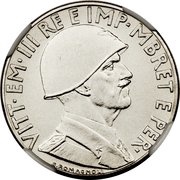 0.20 Lek - Victor Emmanuel III Prova obverse image