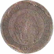 10 Centimes Essai en carton de Merley, type II obverse image