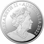 1 Dollar - Elizabeth II 6th Portrait - The Great Aussie Coin Hunt 3 - Letter J; Silver Proof obverse image