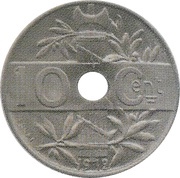 10 Centimes Varenne Nickel Test, France, 1912 reverse image