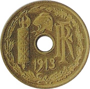10 centimes Essai en or de Pillet obverse image