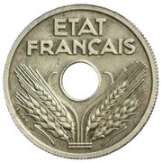 10 Centimes essai en cuivre argenté au grand module obverse image