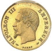 20 Centimes - Napoleon III Pattern obverse image