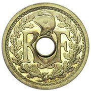 Essai de 20 centimes Lindauer listel large obverse image