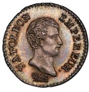 ¼ Franc - Napoléon I obverse image