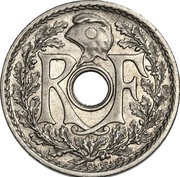 25 centimes Lindauer Essai, grand module obverse image