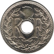 25 Centimes obverse image