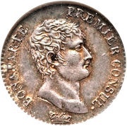 ½ Franc - Napoleon I obverse image