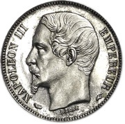 50 Centimes - Napoléon III big head obverse image
