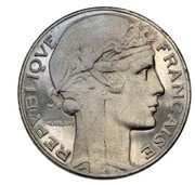 50 Centimes pattren of Morlon, hybride obverse image