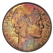 50 Centimes pattren of Morlon, hybride obverse image