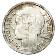 Pré-série de 50 centimes Morlon en fer, sans le mot essai obverse image