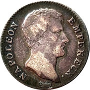 1 Franc - Napoleon I obverse image