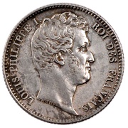 1 Franc - Louis-Philippe obverse image