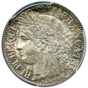 1 Franc obverse image