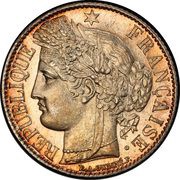 1 Franc obverse image