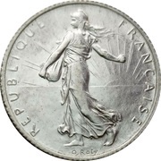 1 Franc obverse image