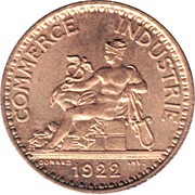1 Franc Chambers of Commerce obverse image
