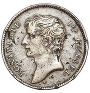 2 Francs pattern hybrid with modul of obverse image