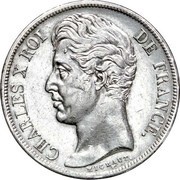 2 Francs - Charles X obverse image