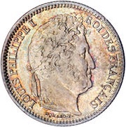 2 Francs - Louis-Philippe obverse image