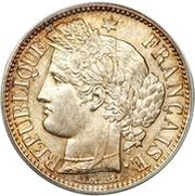 2 Francs obverse image
