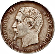 2 Francs - Napoleon III obverse image