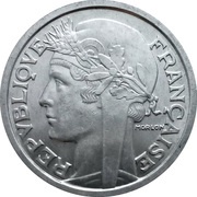 2 Francs obverse image