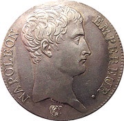 5 Francs - Napoleon I obverse image
