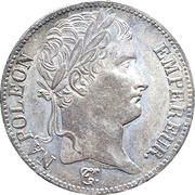5 Francs - Napoleon I French Empire obverse image