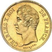 5 Francs - Charles X Pattern obverse image
