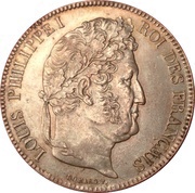 5 Francs - Louis-Philippe I obverse image
